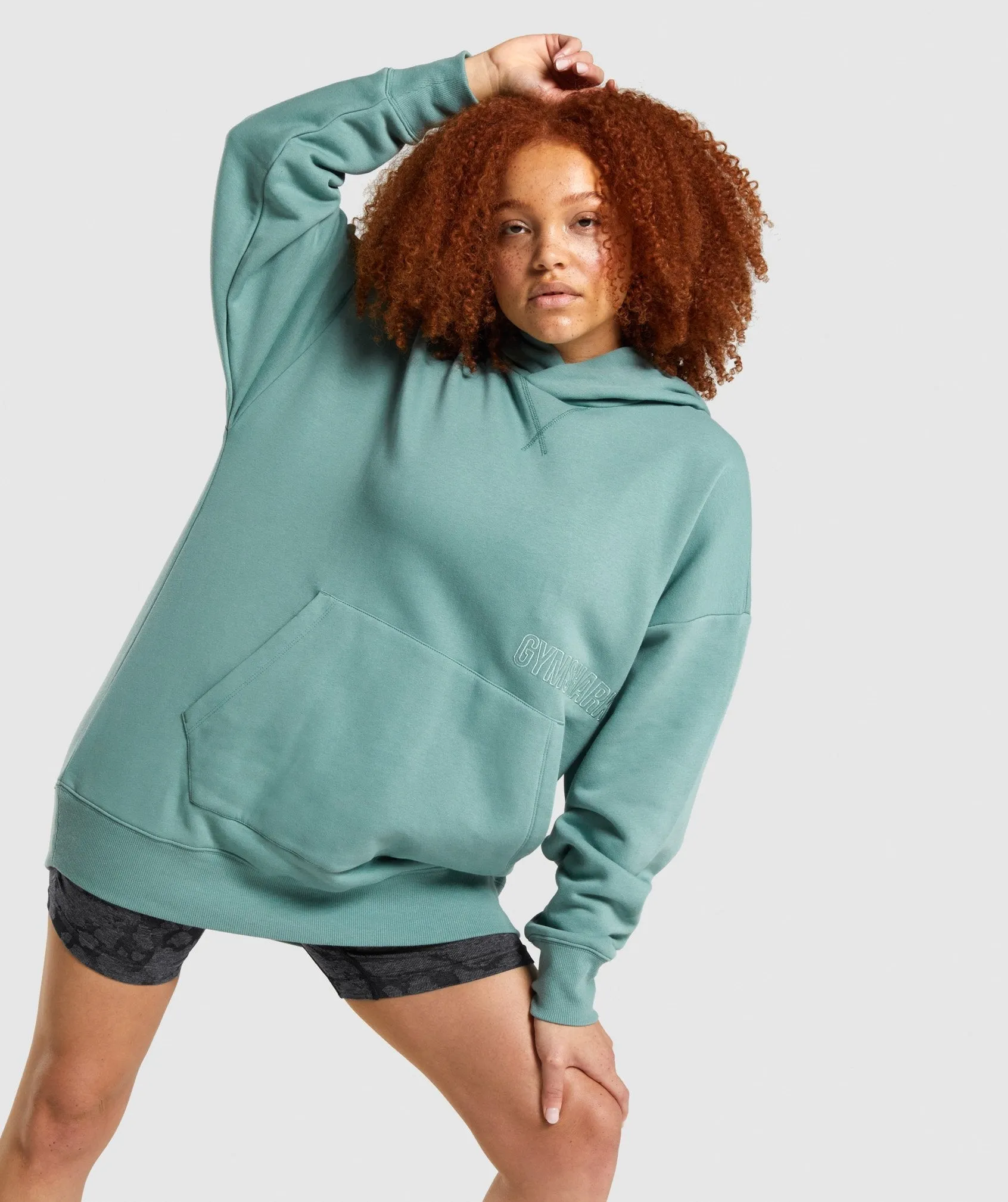 Gymshark Reset Unisex Hoodie - Light Green