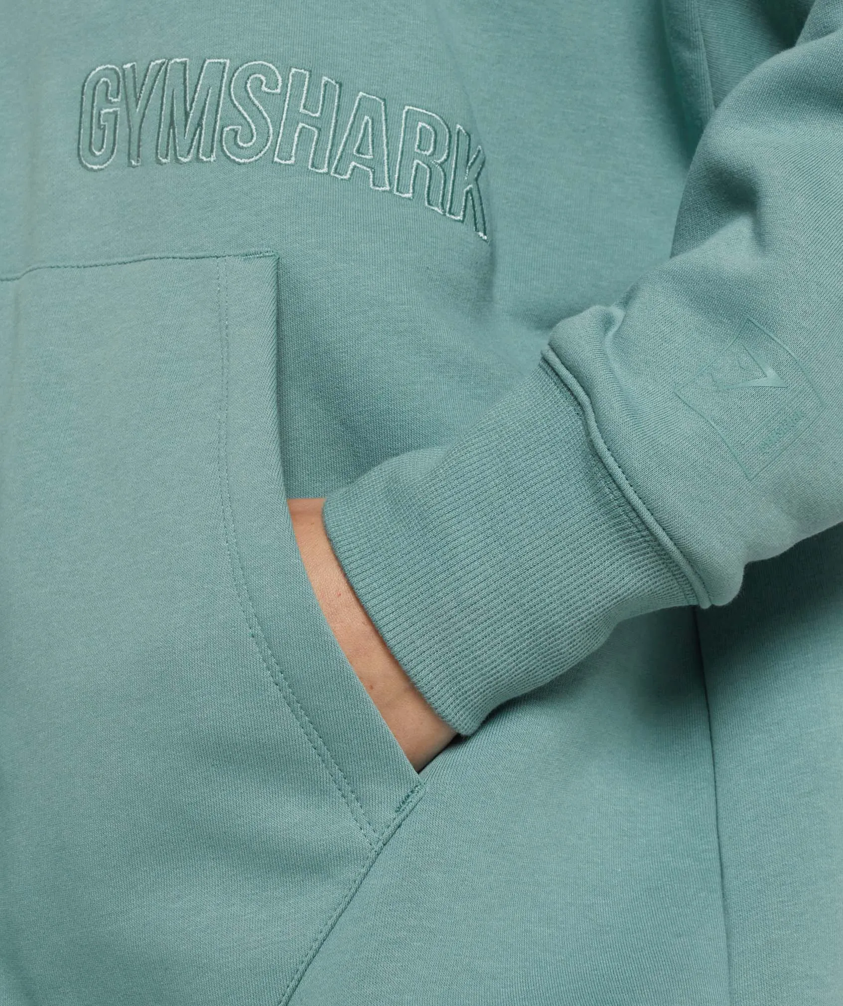 Gymshark Reset Unisex Hoodie - Light Green