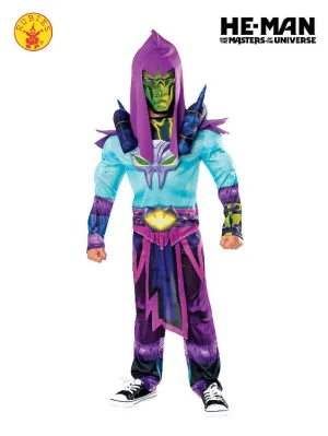 HE-MAN MASTERS OF THE UNIVERSE SKELETOR DLX COSTUME, CHILD