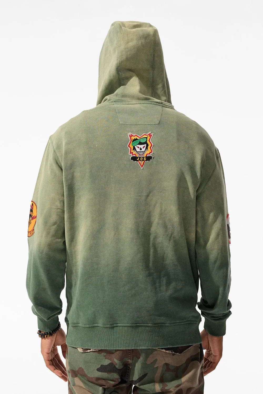 Hellfire Pullover Hoodie (Olive)