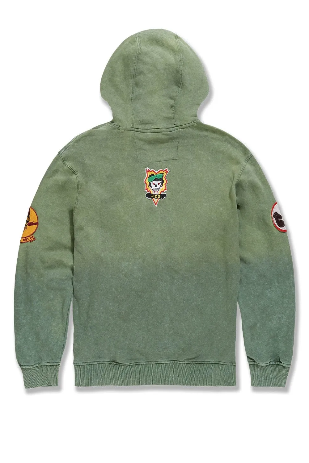 Hellfire Pullover Hoodie (Olive)