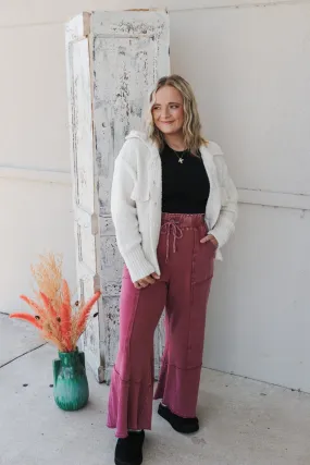 Here We Go Flowy Pants -2 Colors