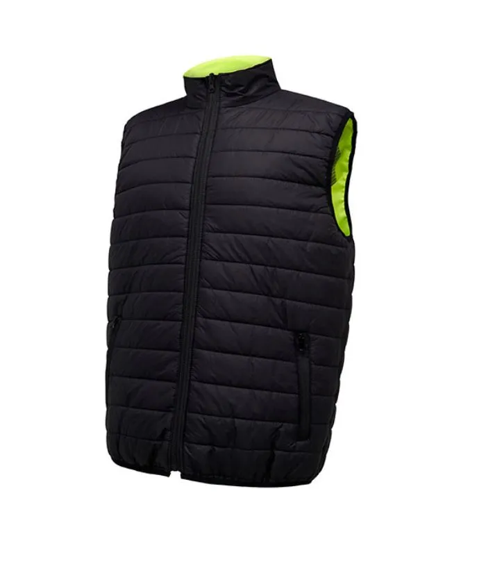 Hi Vis Reversible Puffer Vest