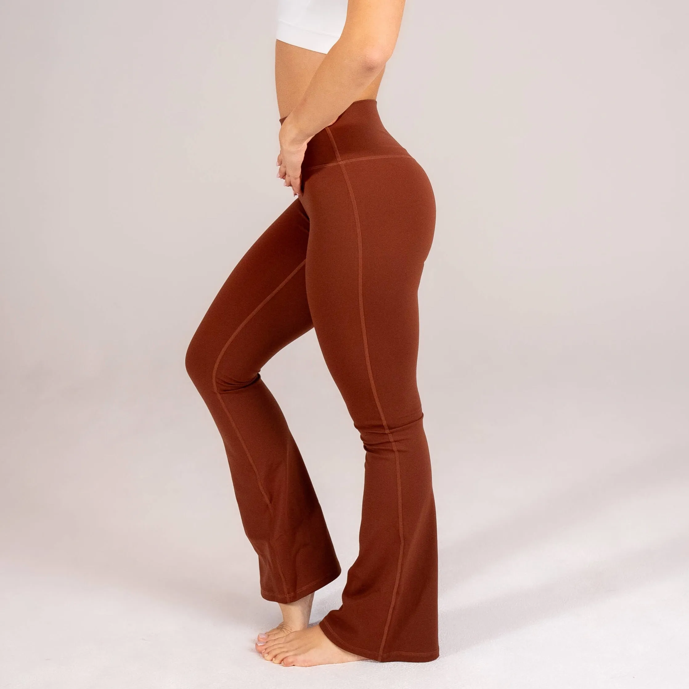 High-Waisted Flare Pants