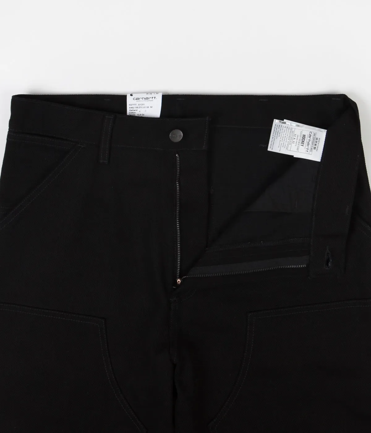 Hockey x Carhartt Double Knee Denim Pants - Black