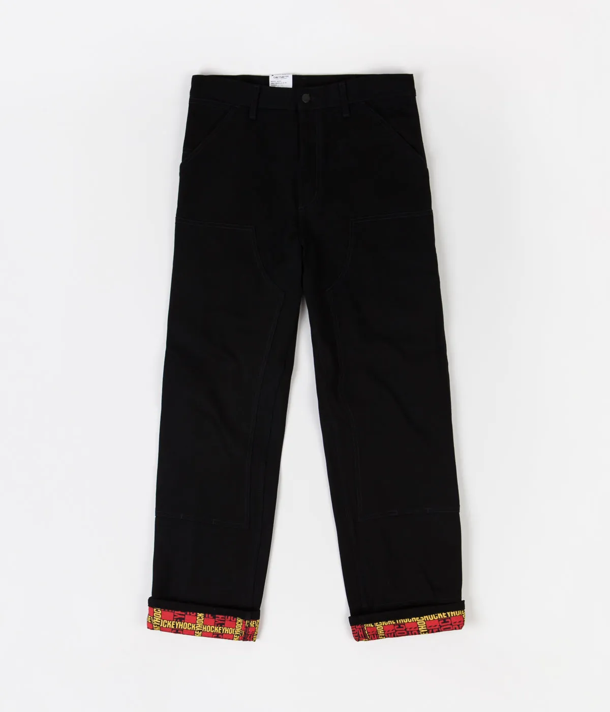 Hockey x Carhartt Double Knee Denim Pants - Black