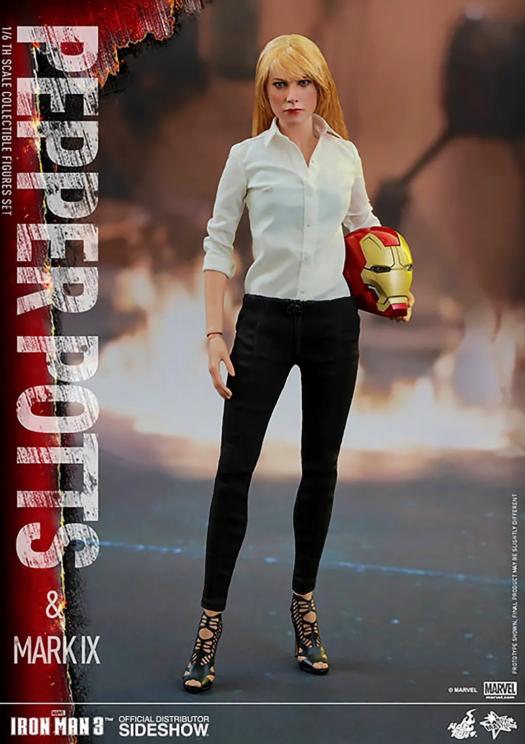 HOT TOYS MARVEL IRON MAN 3 : PEPPER POTTS 1/6 MMS310