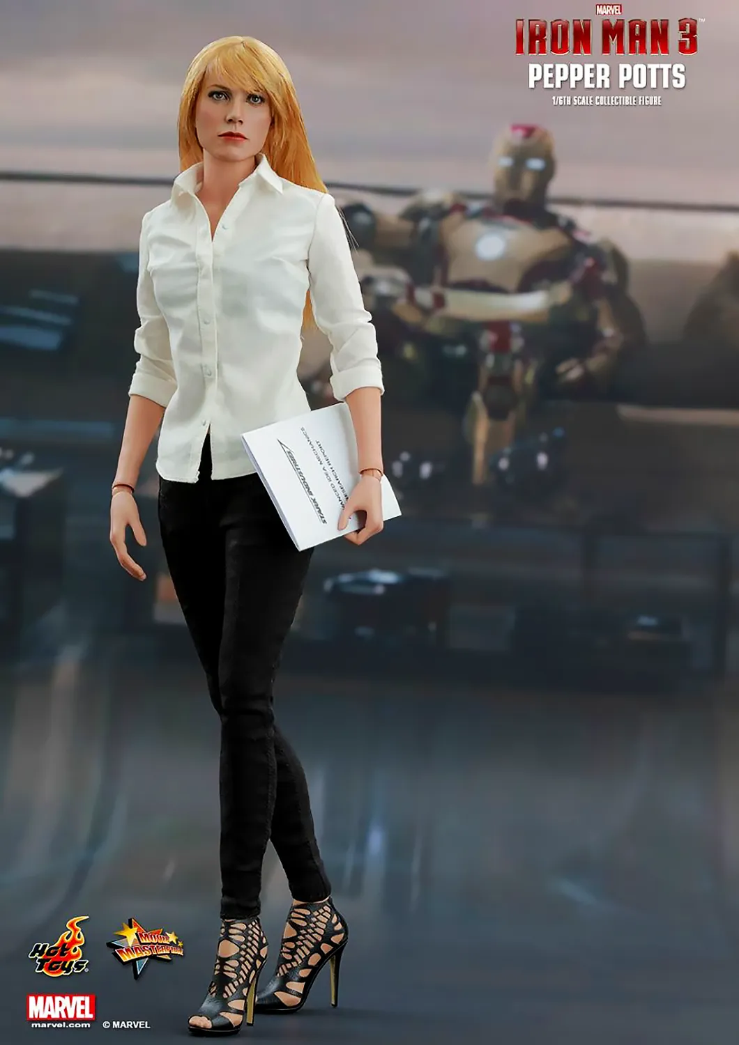 HOT TOYS MARVEL IRON MAN 3 : PEPPER POTTS 1/6 MMS310