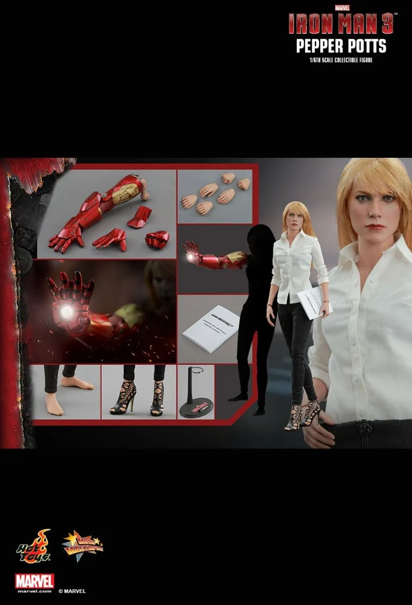 HOT TOYS MARVEL IRON MAN 3 : PEPPER POTTS 1/6 MMS310