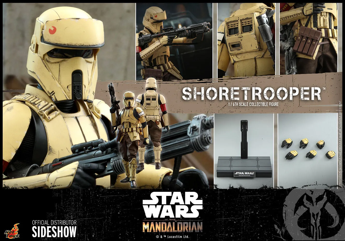 HOT TOYS STAR WARS: THE MANDALORIAN SHORETROOPER 1/6 TMS031