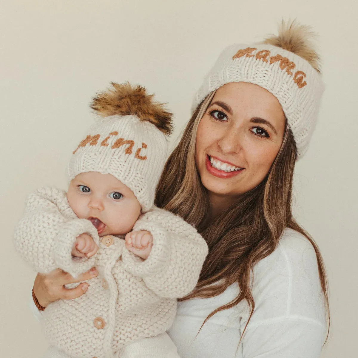 Huggalugs Pecan Mini Beanie