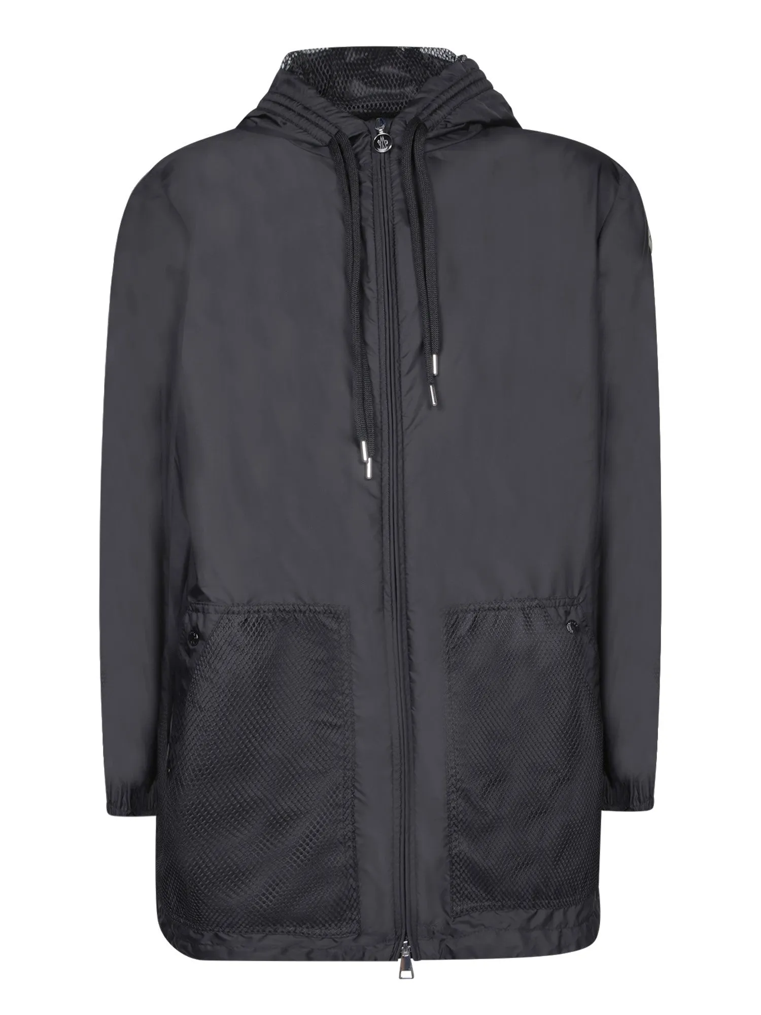 Iole Short Parka Jacket in Black