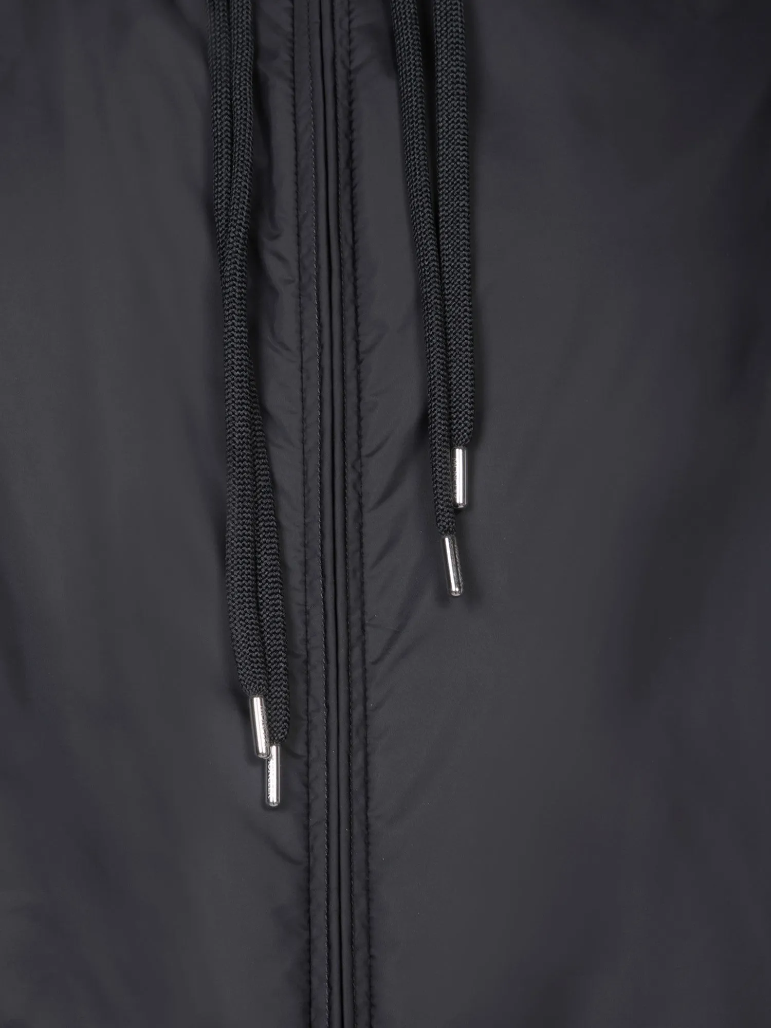 Iole Short Parka Jacket in Black