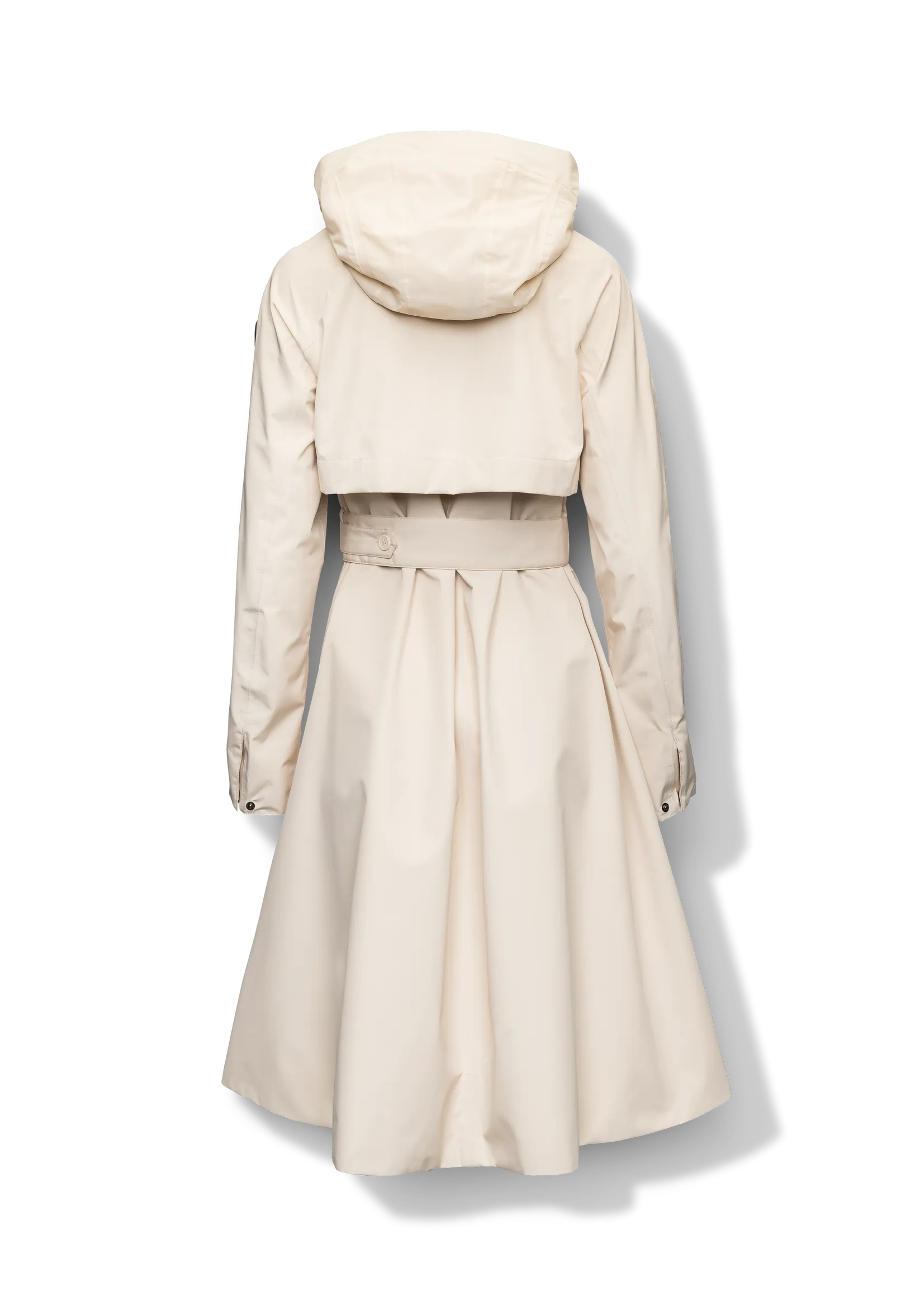 Ivy Ladies Tailored Trench Coat Wheat