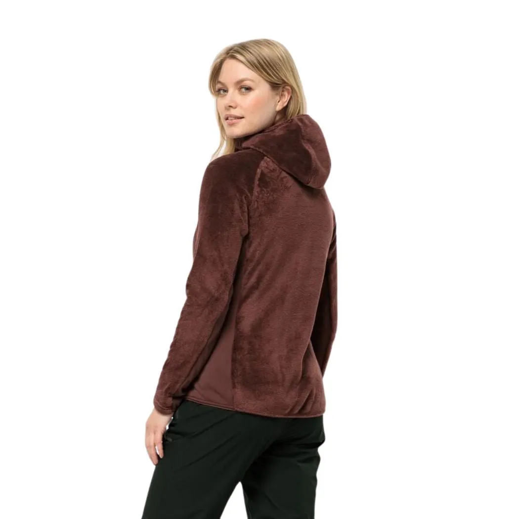 jack wolfskin Rotwand Hooded FZ Women's Fleece Jacket