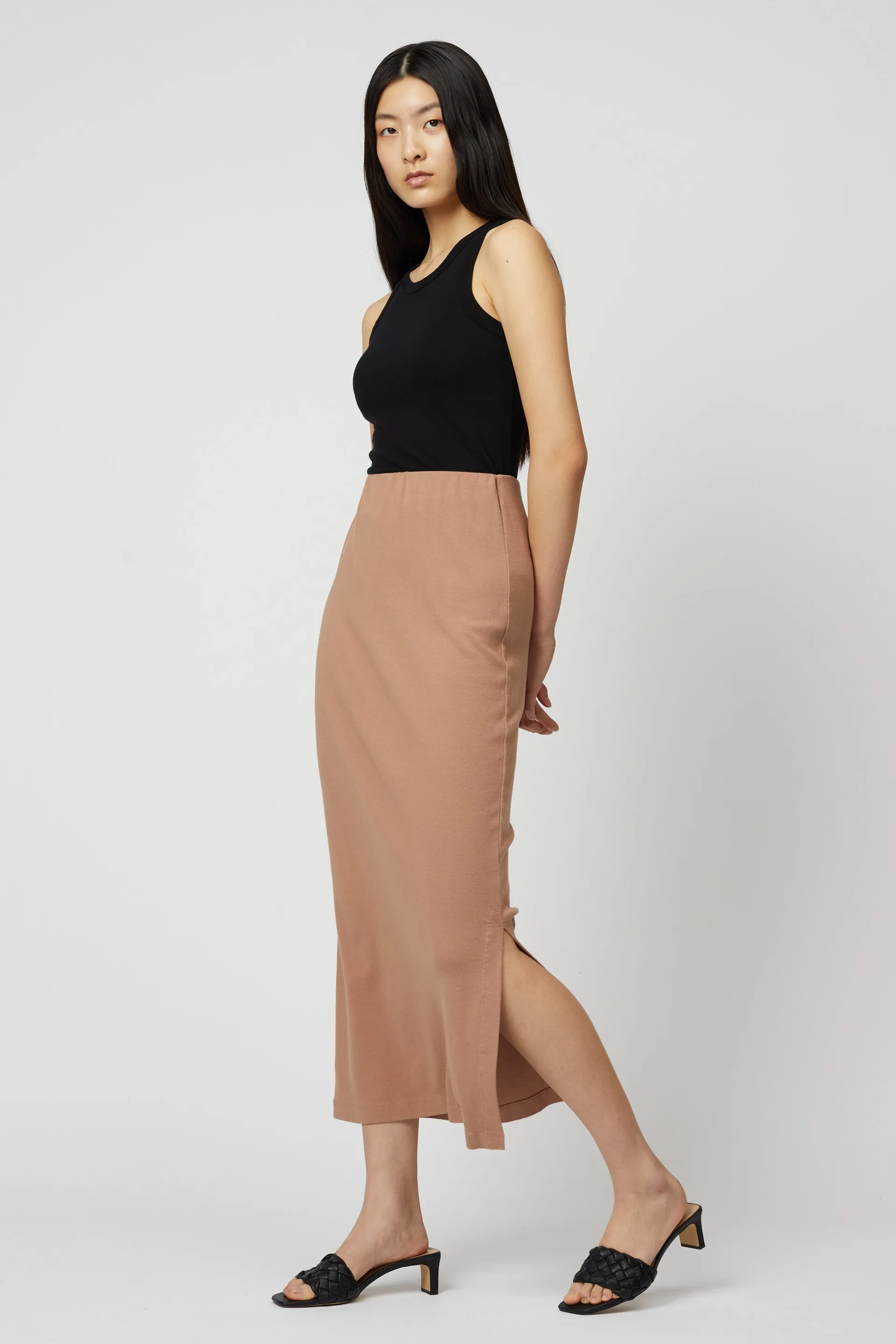 JERSEY MAXI SKIRT