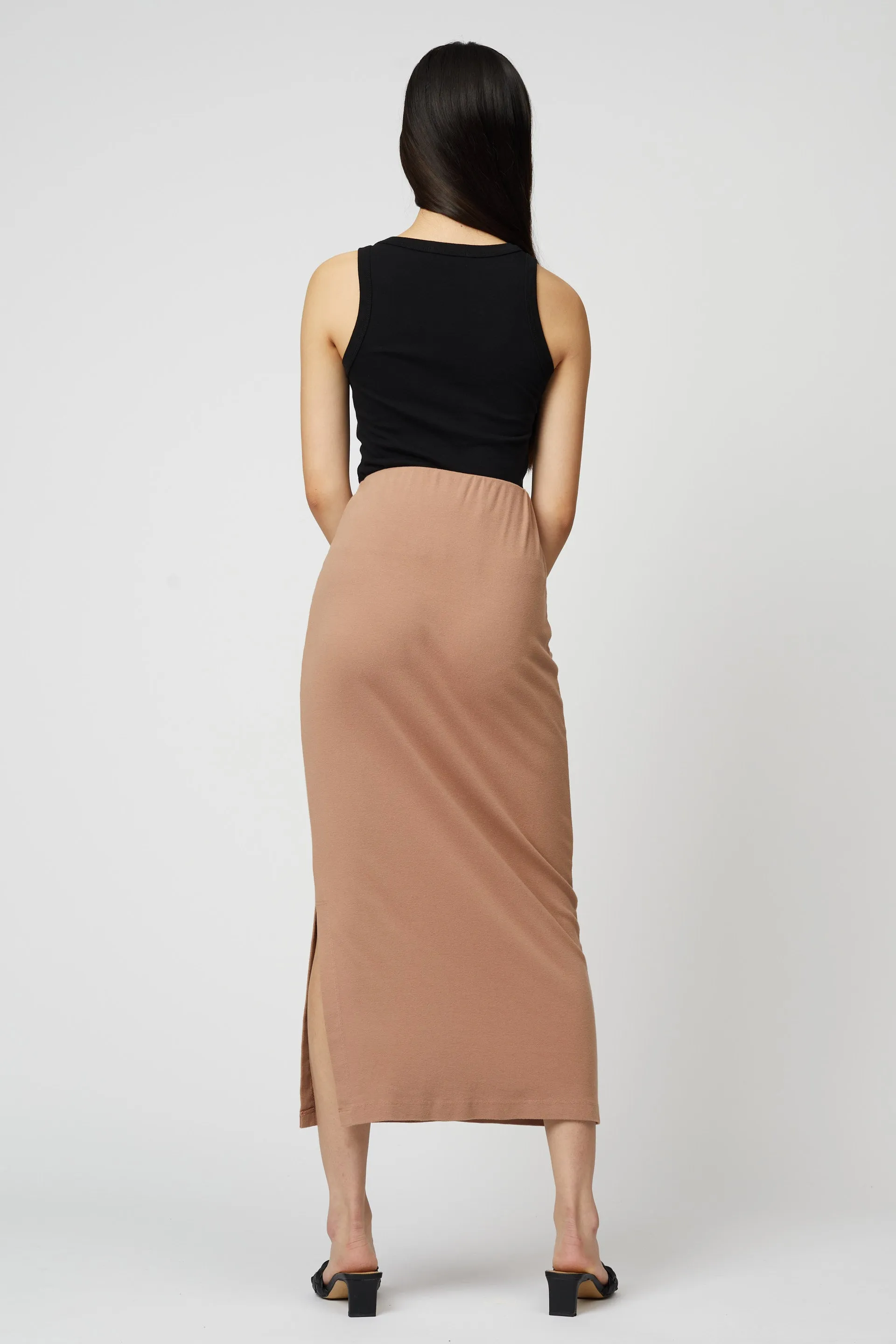 JERSEY MAXI SKIRT