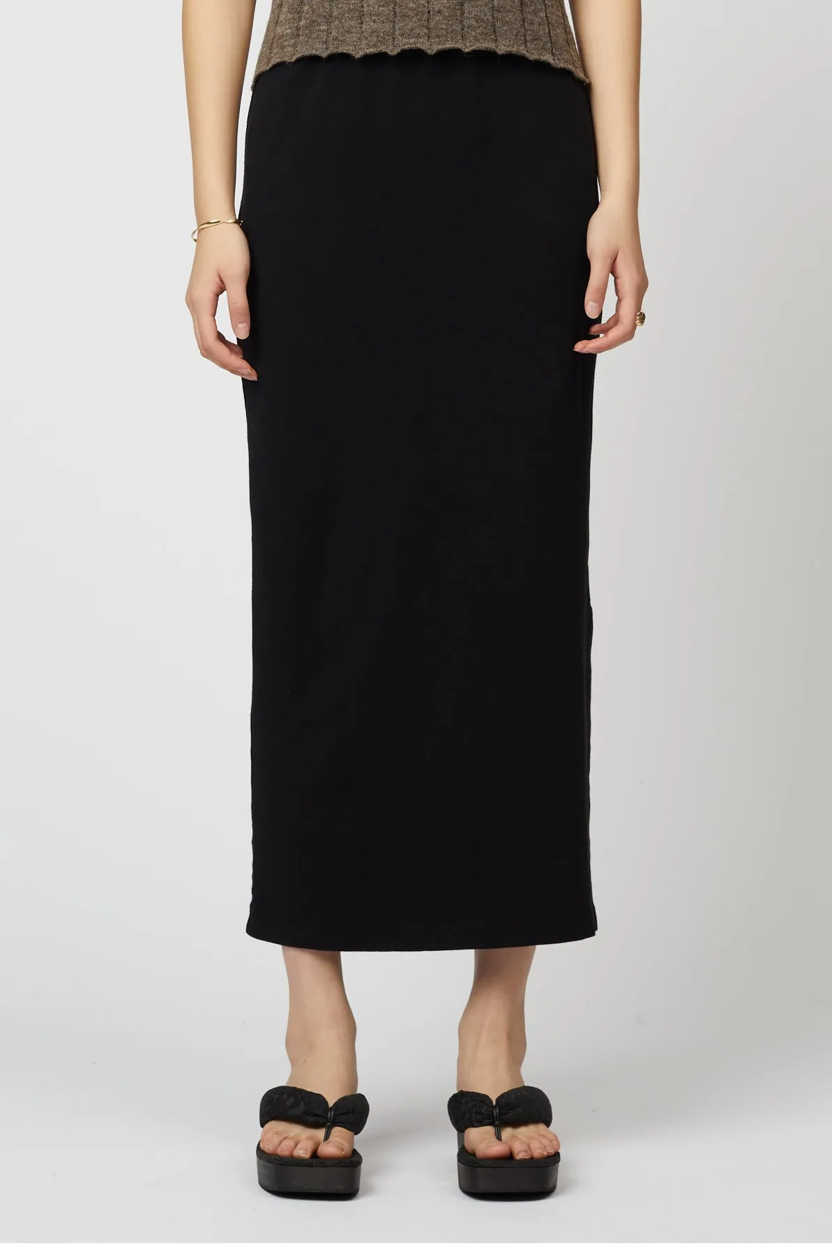 JERSEY MAXI SKIRT