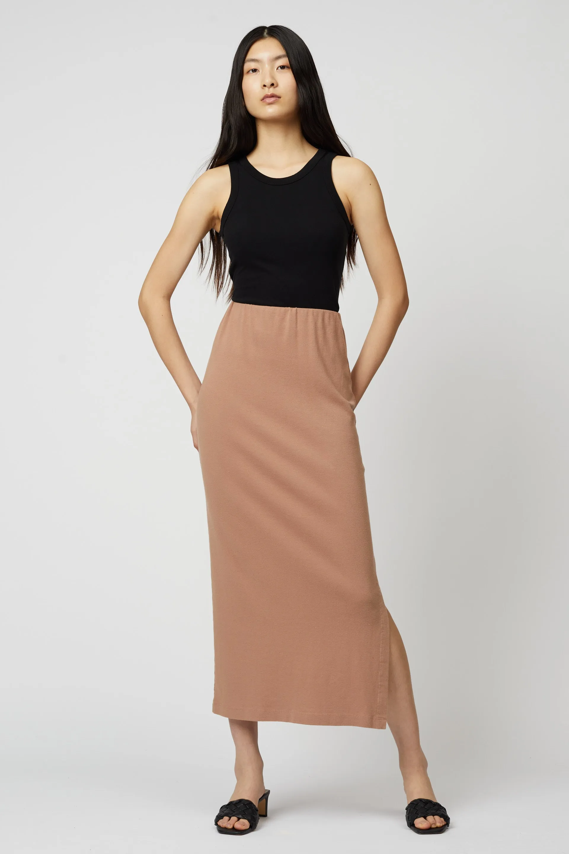 JERSEY MAXI SKIRT