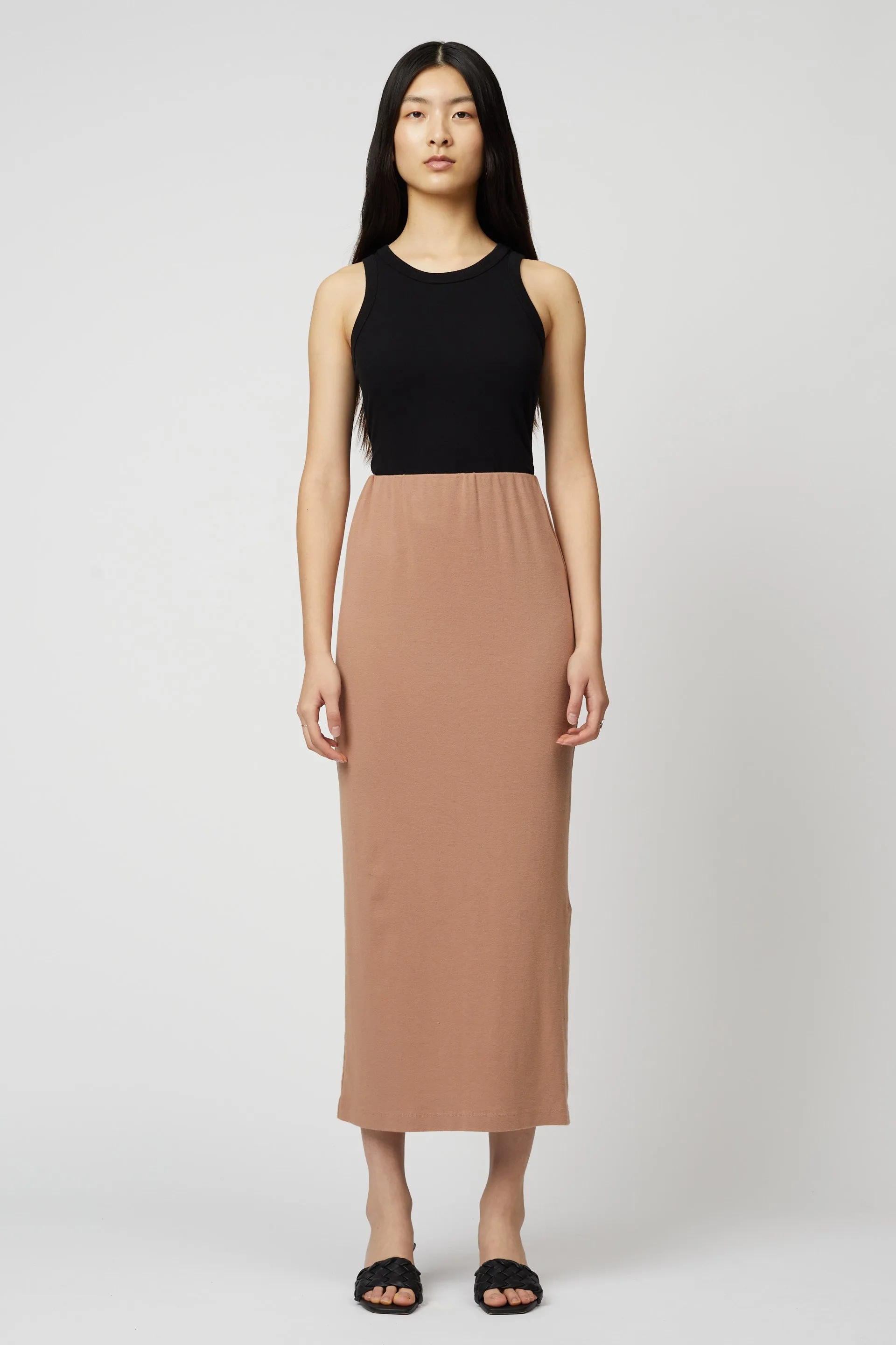 JERSEY MAXI SKIRT