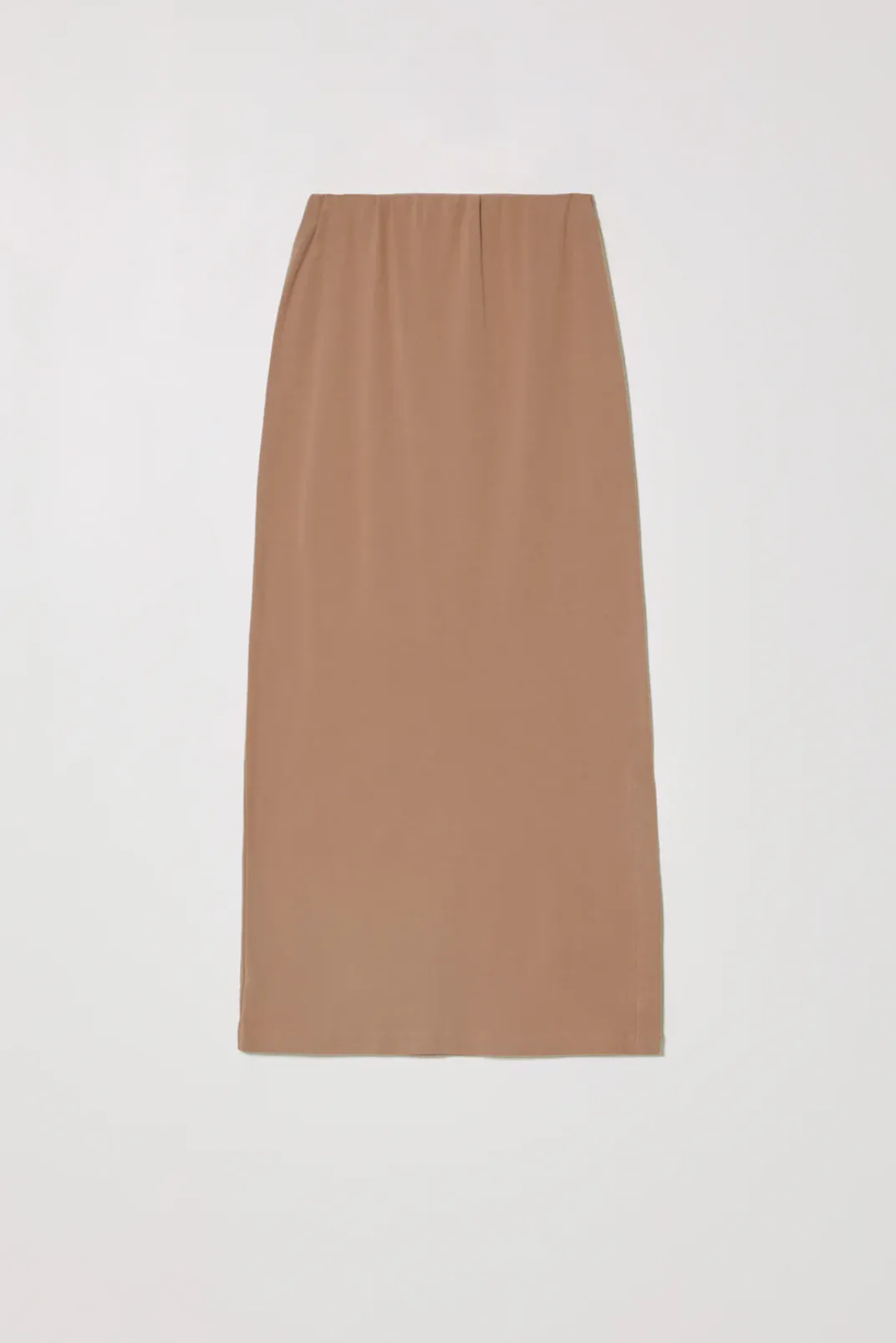 Jersey Midi Skirt, Sandy Mauve