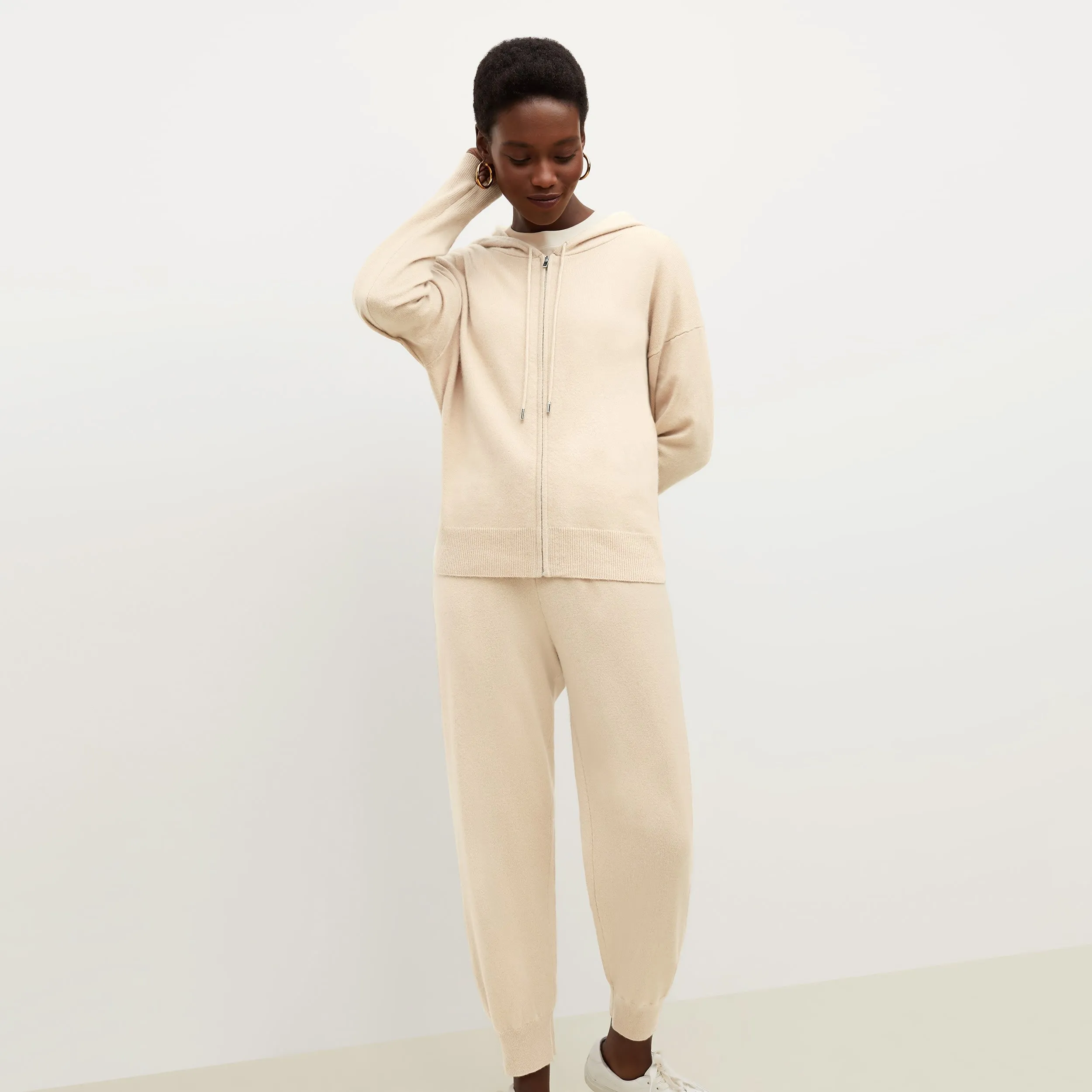 Judith Hoodie - Cashmere :: Cream