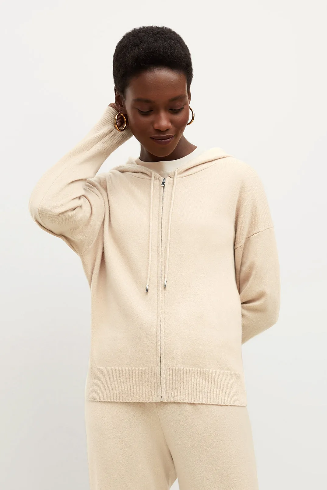 Judith Hoodie - Cashmere :: Cream