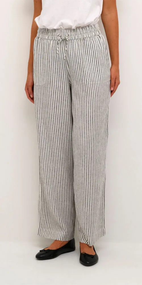 Kaffe Linen Blend Pants