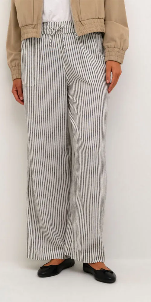 Kaffe Linen Blend Pants