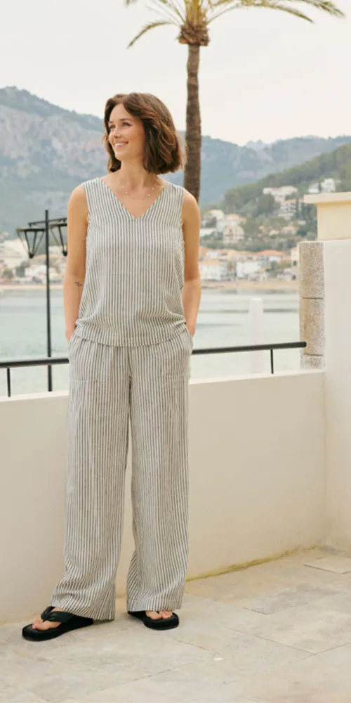 Kaffe Linen Blend Pants