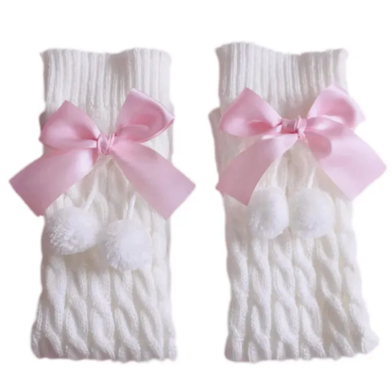 Kawaii Cotton Bow Leg Warmers