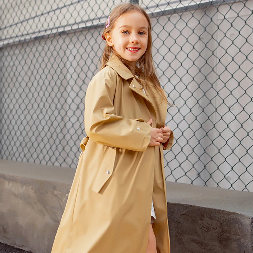 Kid’s Rainproof Trench Coat UPF 50 