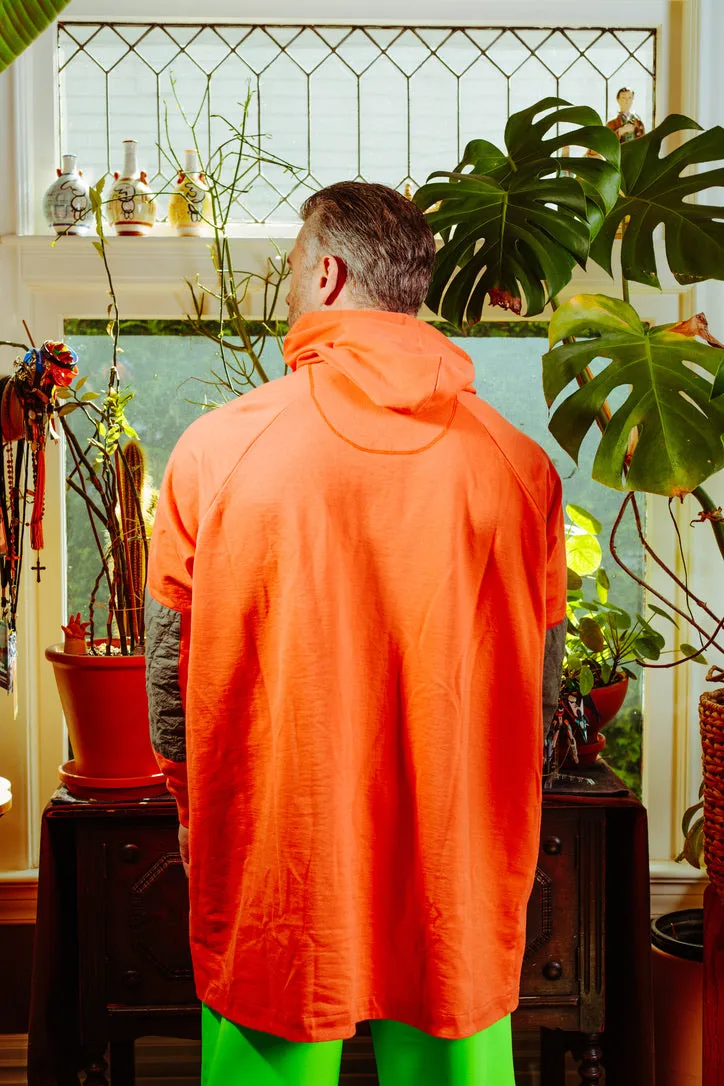 Kimono Hoodie Orange by Bernhard Willhelm S/S 2021