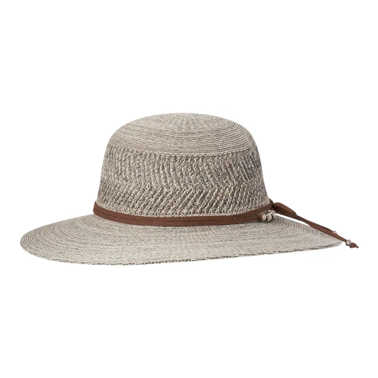 Kooringal Ladies Wide Brim Hat Scarlett - Grey Marle