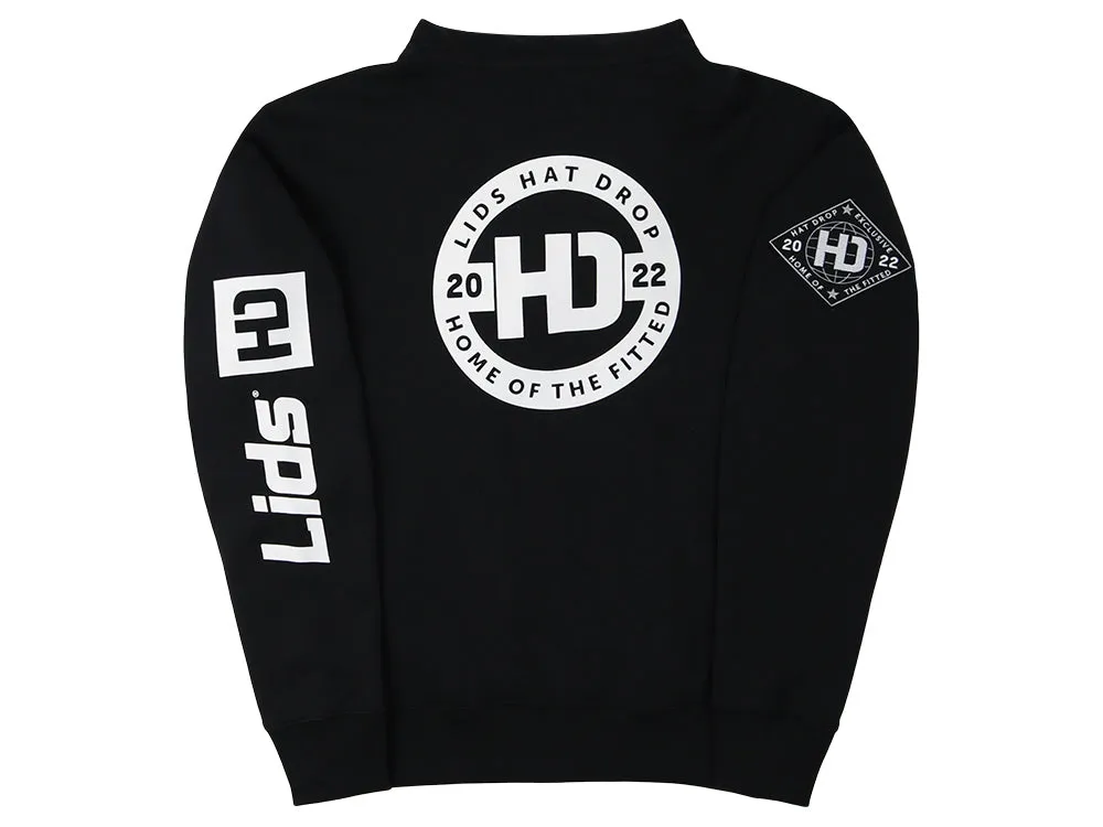 LidsHD Unisex Premium Hoodie - Black/White