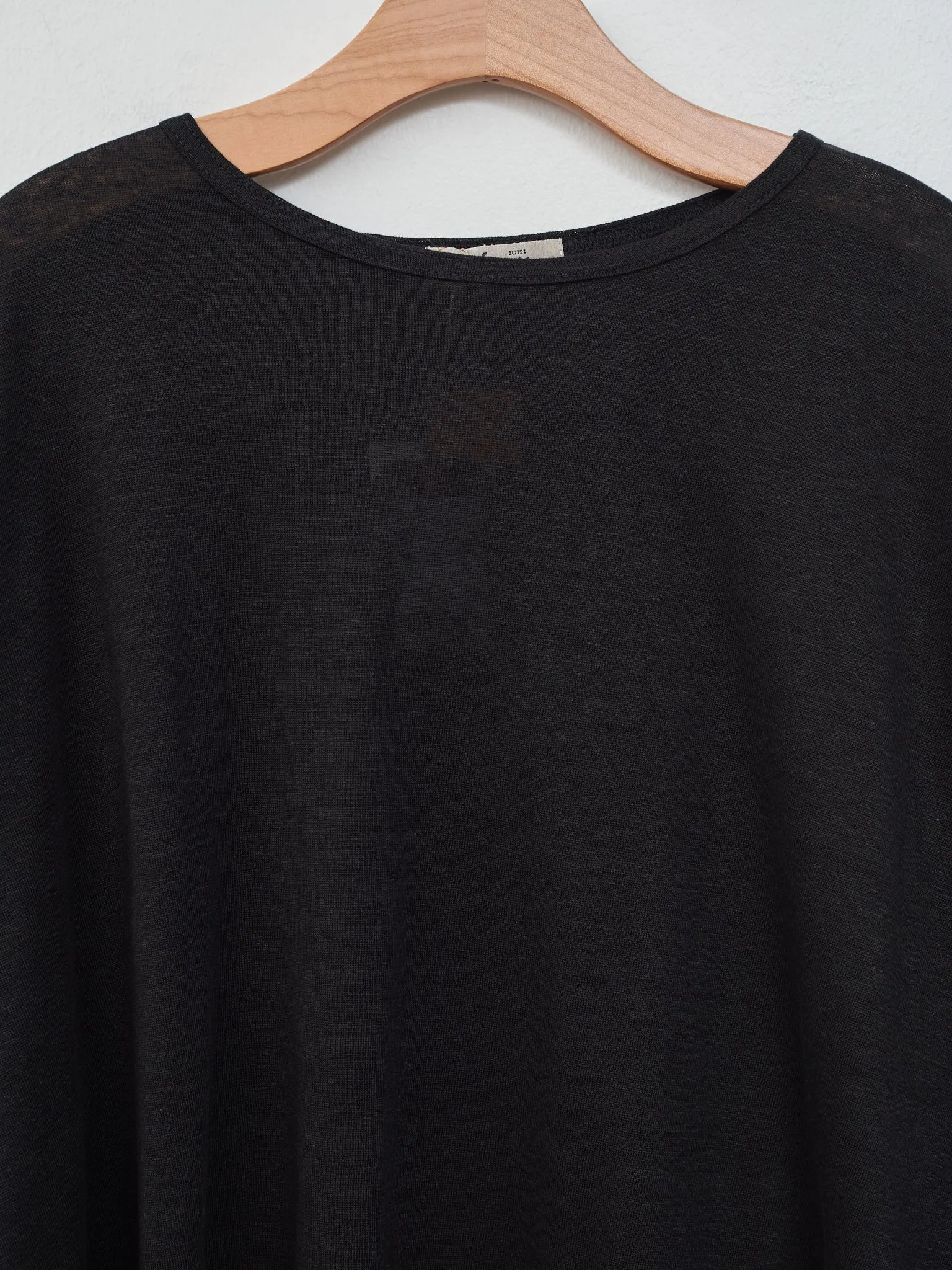 Linen Pullover - Black