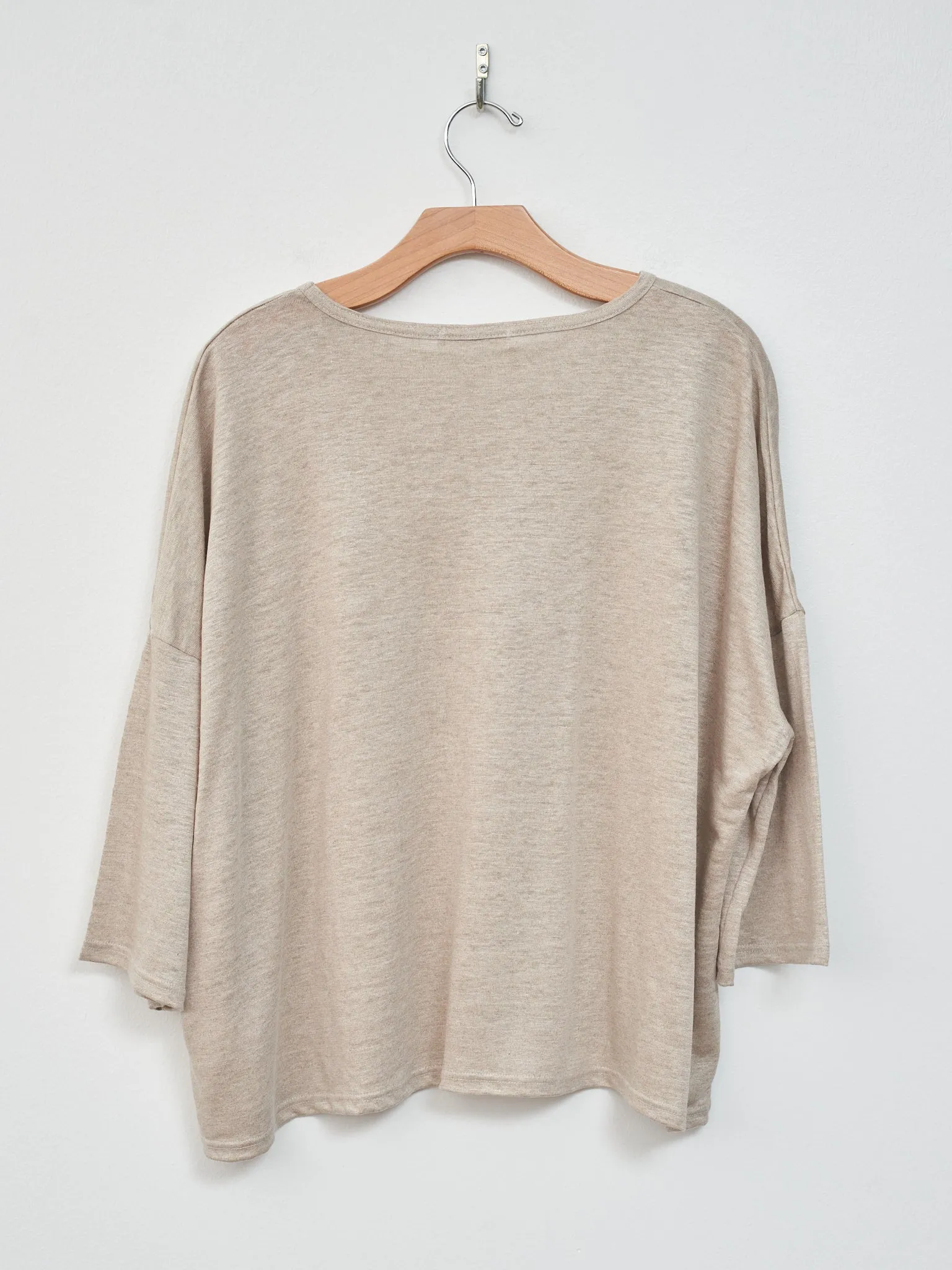 Linen Pullover - Natural