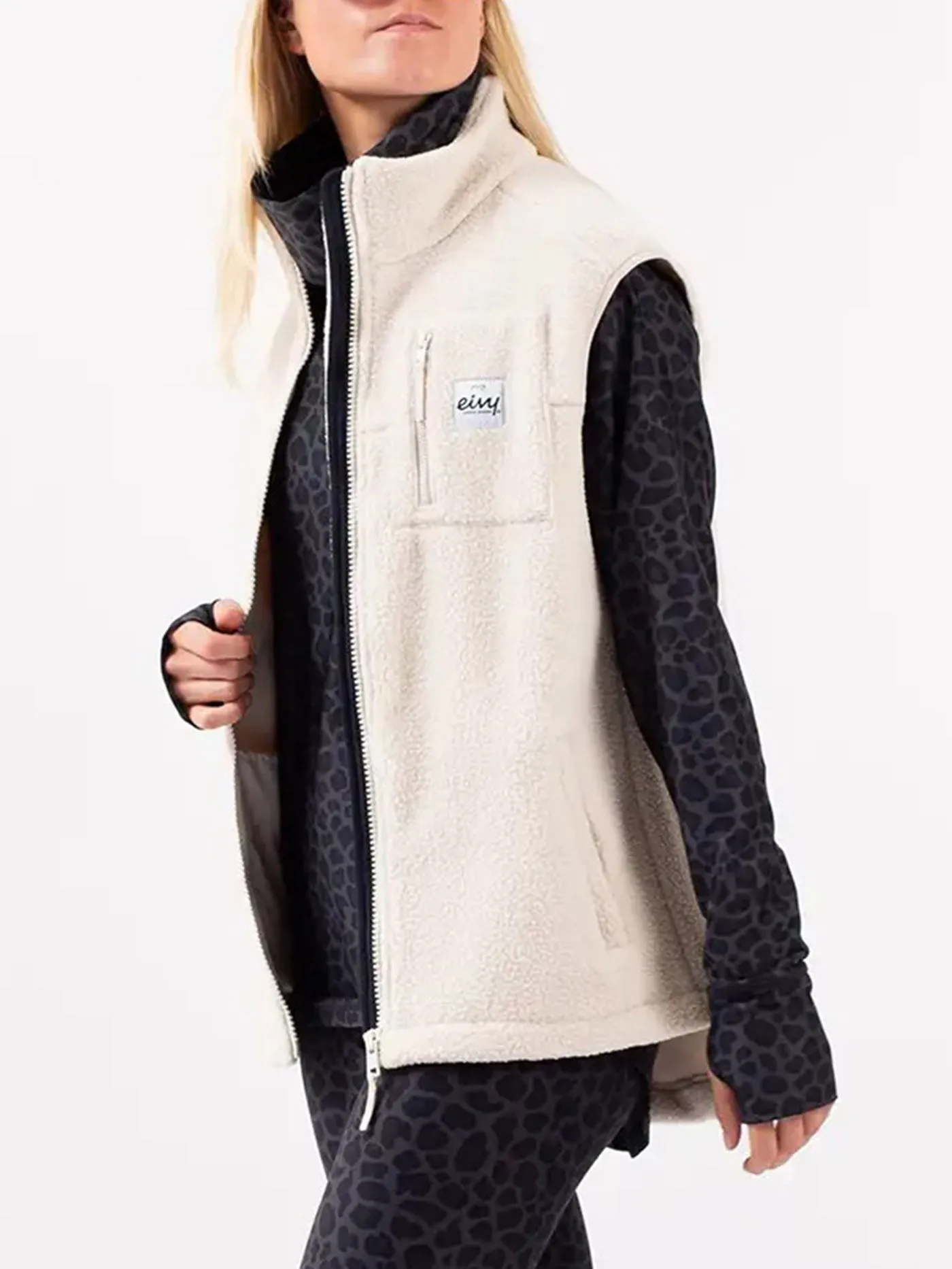 Lumberjackie Sherpa Faded Cloud Jacket