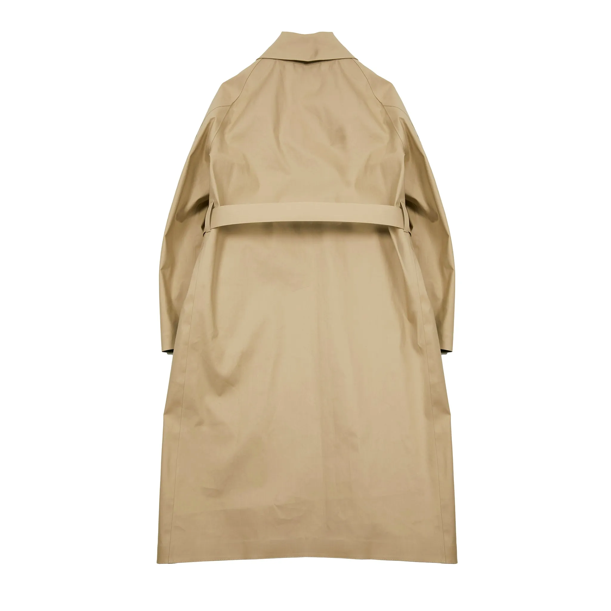 Mackintosh Women's Kintore Bonded Cotton Overcoat in Fawn