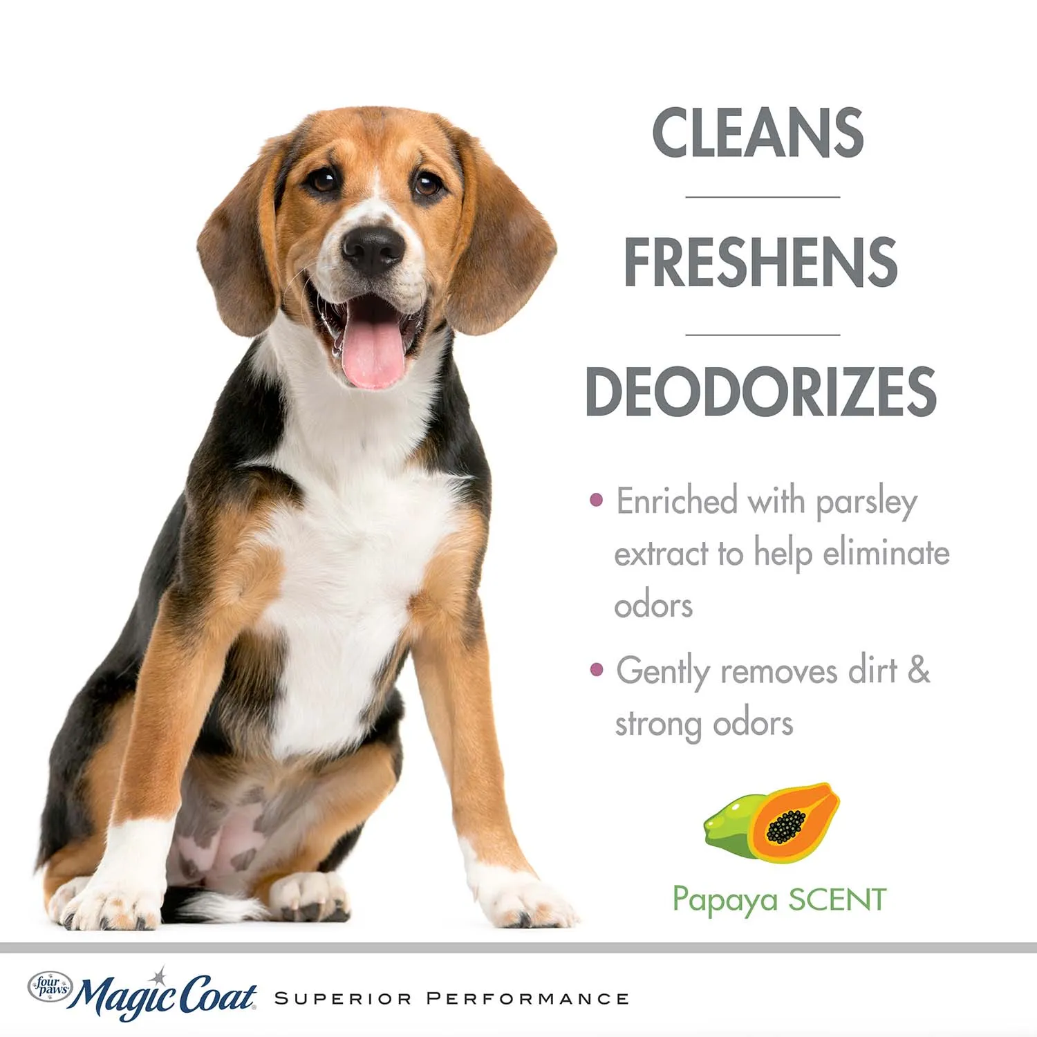 Magic Coat Odor Reducing Shampoo, 16 oz