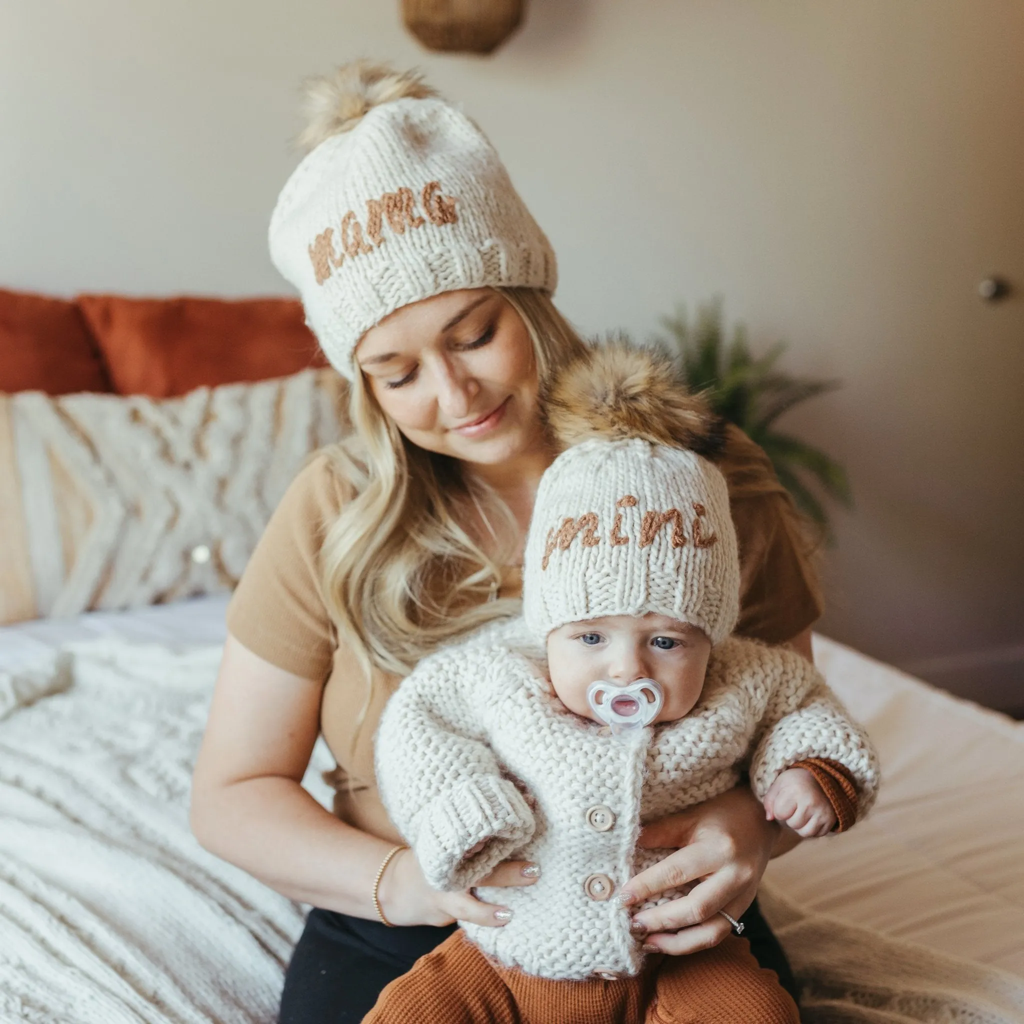 Mama Pecan Beanie Hat