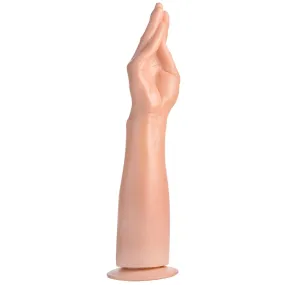 Master Series The Fister Hand And Forearm Dildo Pink 15 Inch