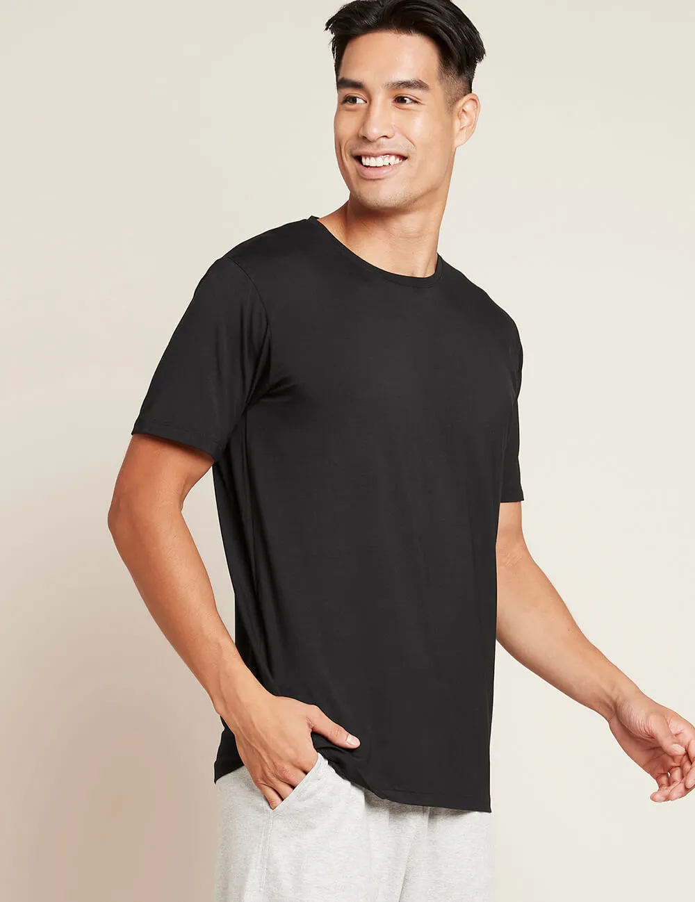 Men's Crew Neck T-Shirt - Black