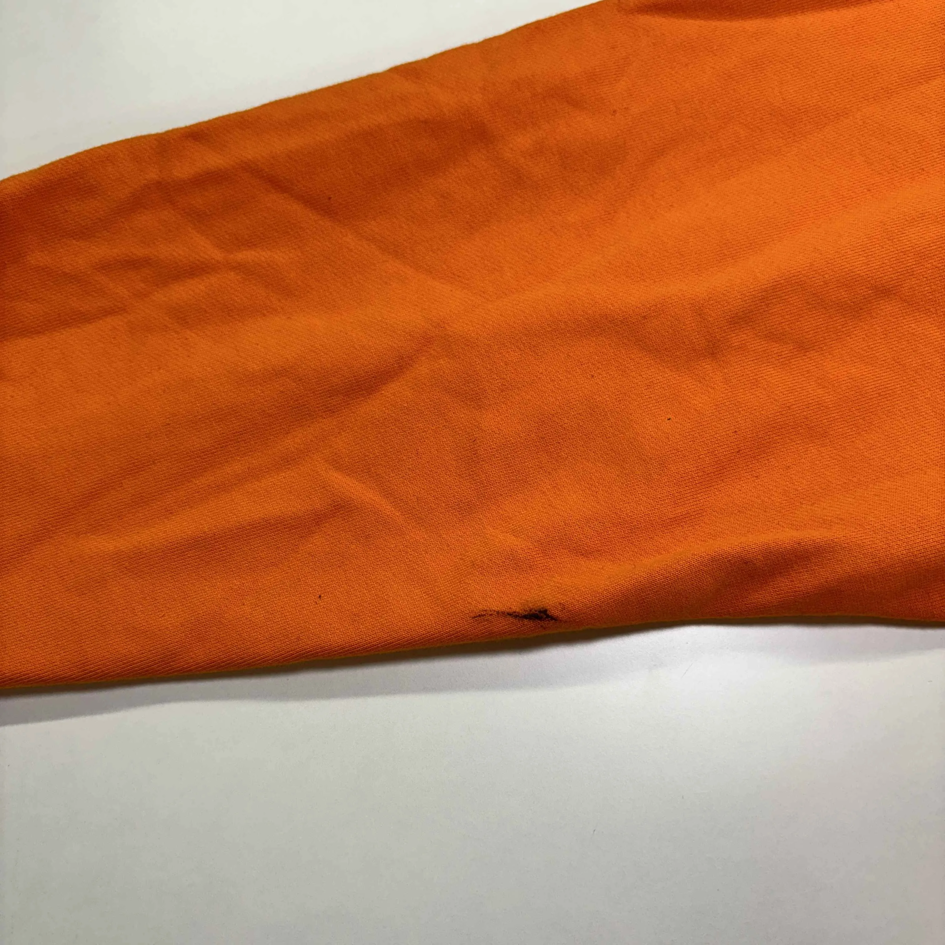 Men's Logo Full Tracksuit Orange Size S