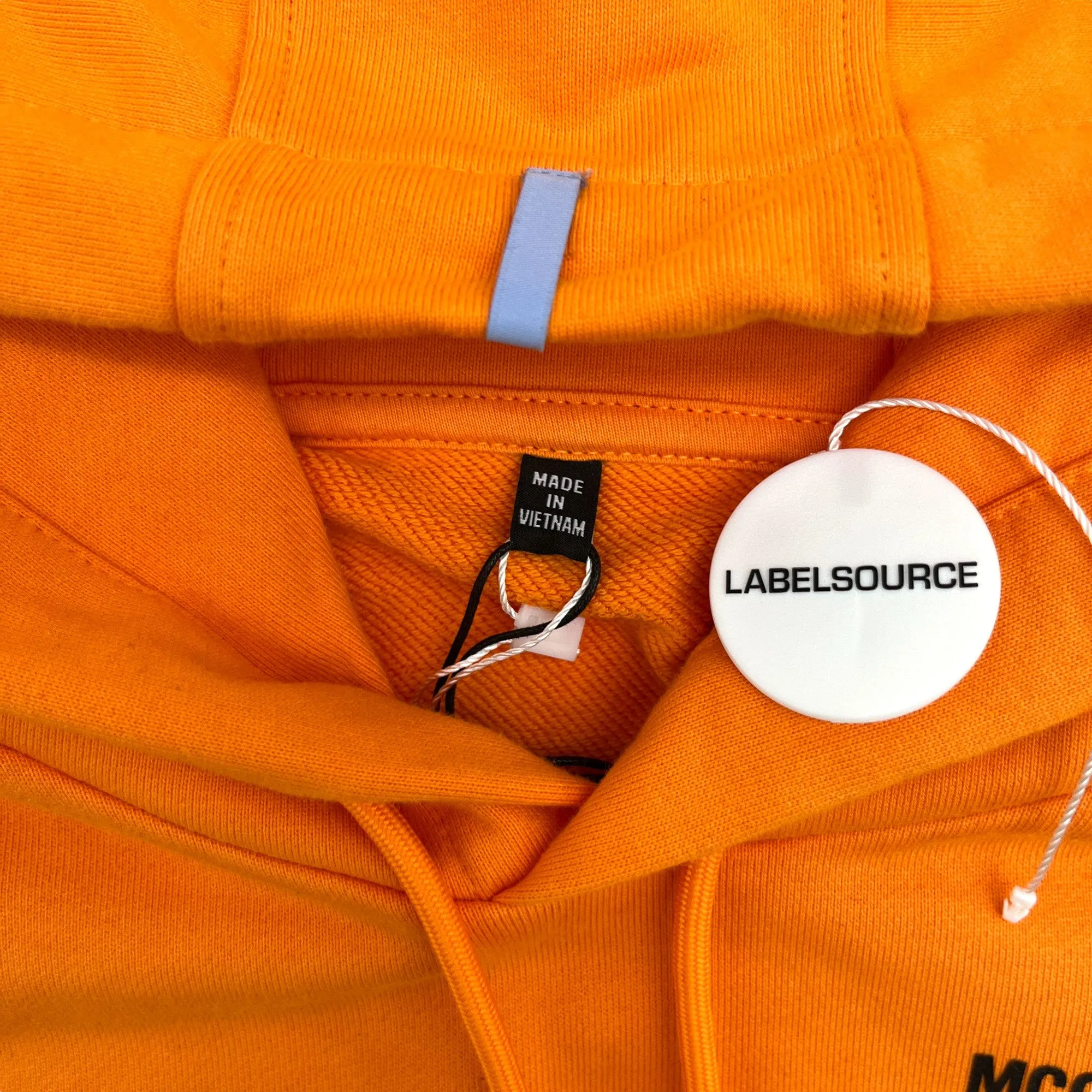 Men's Logo Full Tracksuit Orange Size S