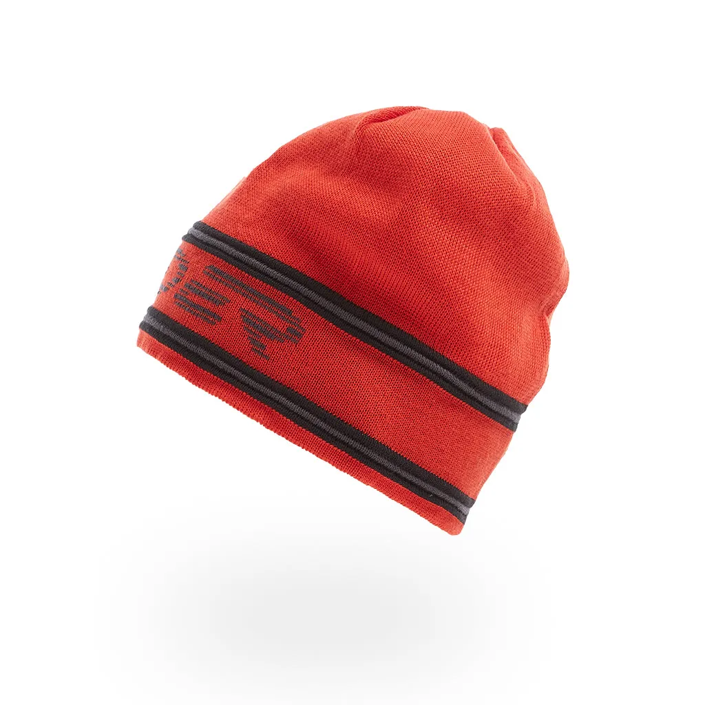 Mens Retro Logo Knit Hat - Volcano (2022)