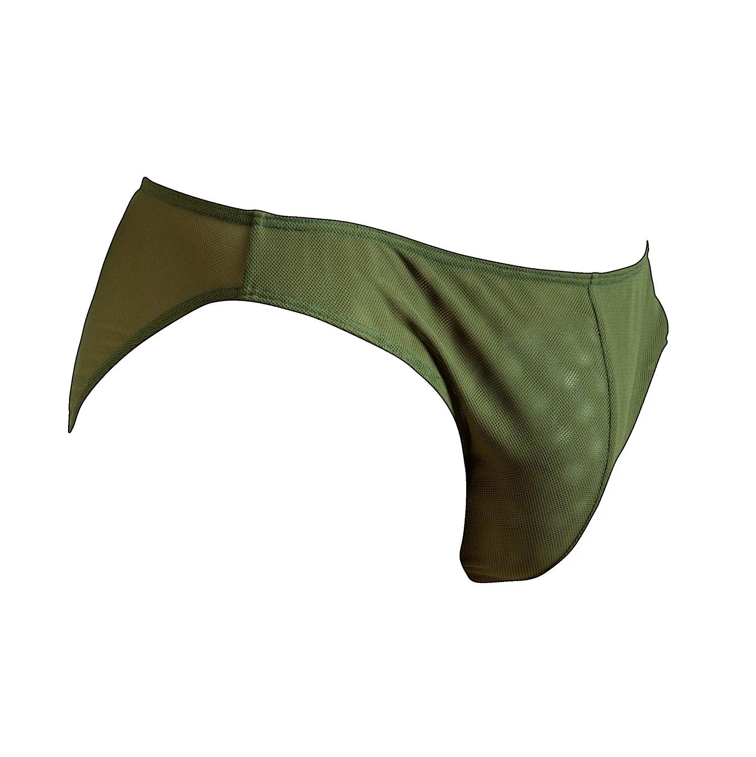 Mesh Bikini Brief Green by Etseo