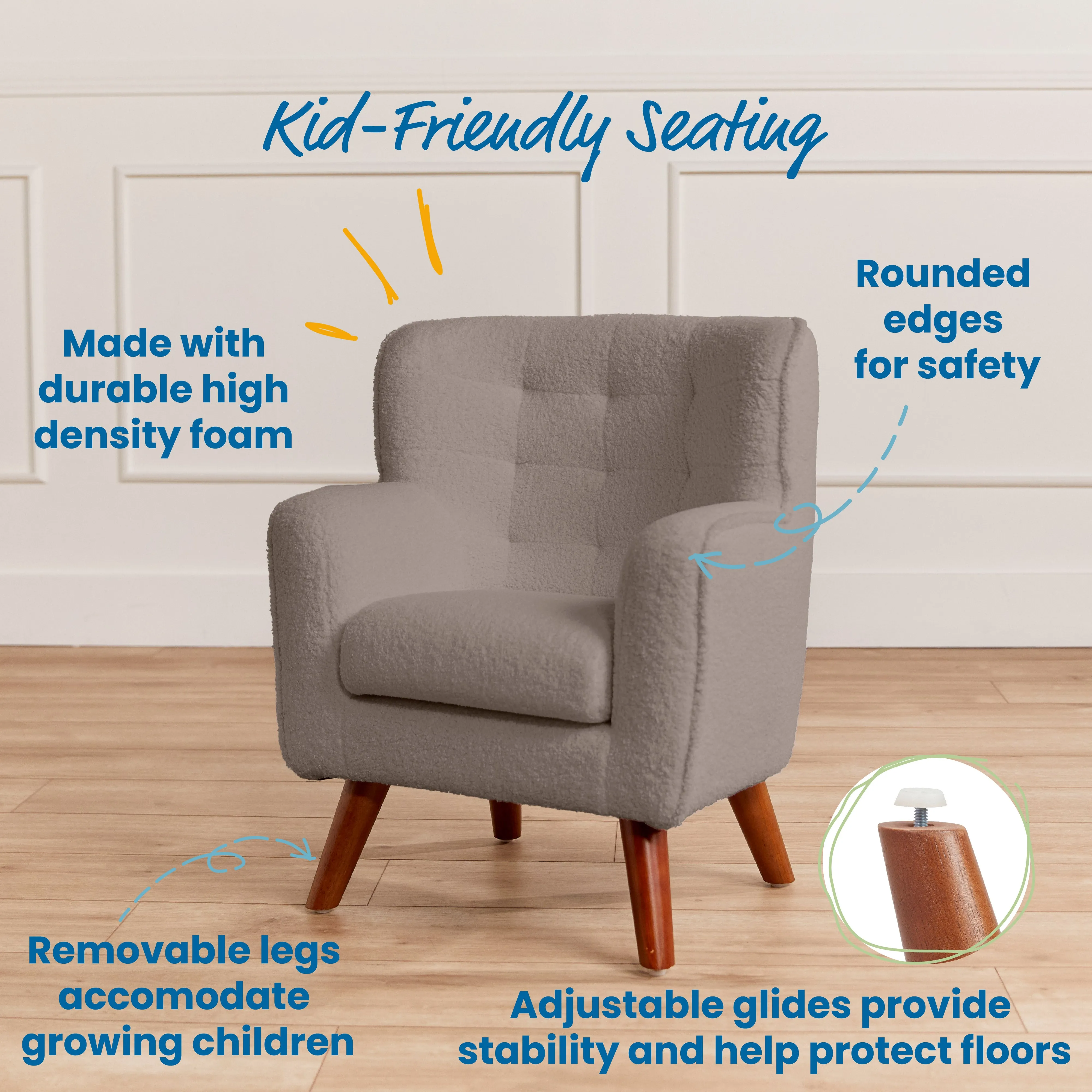 Mila Arm Chair, Kids Furniture