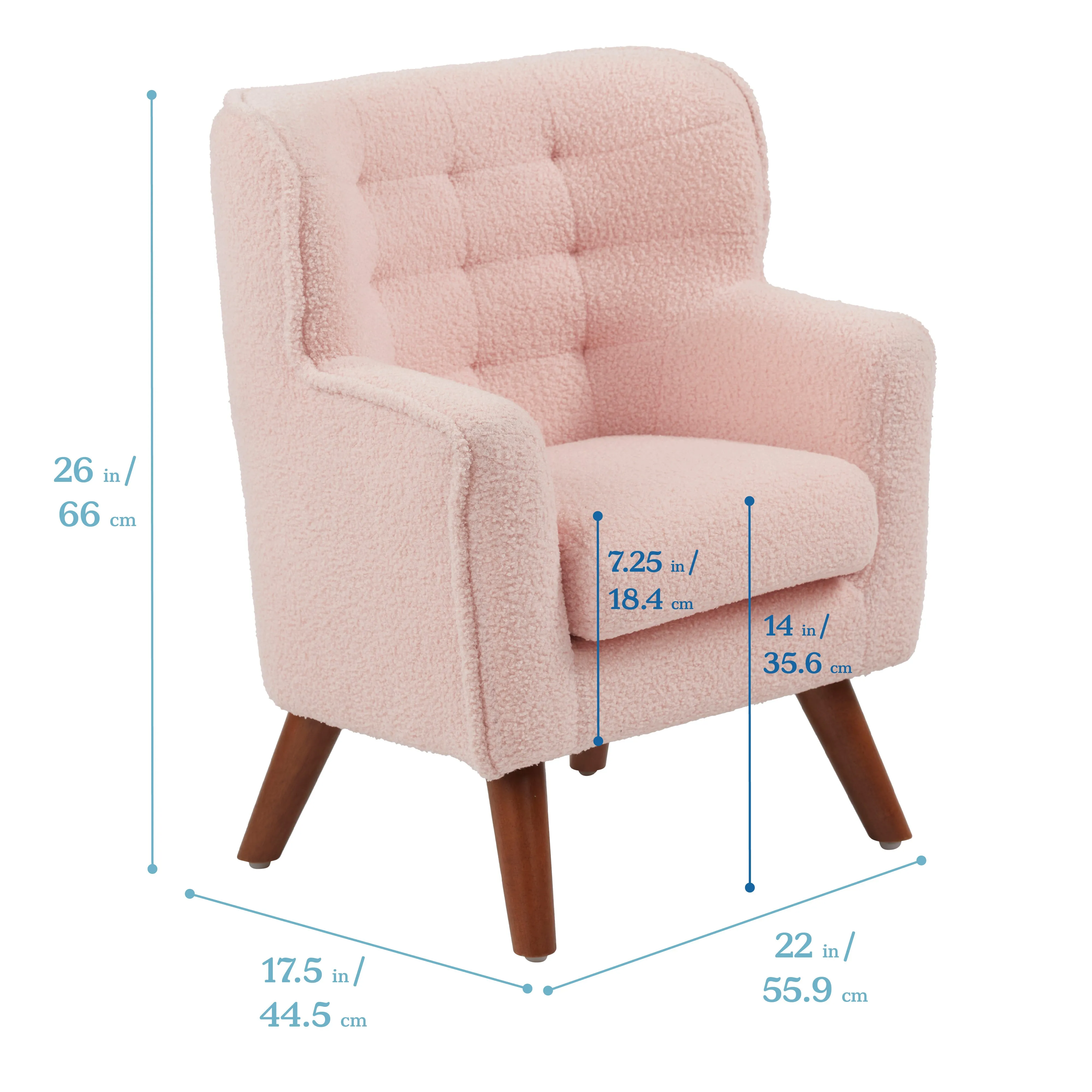 Mila Arm Chair, Kids Furniture