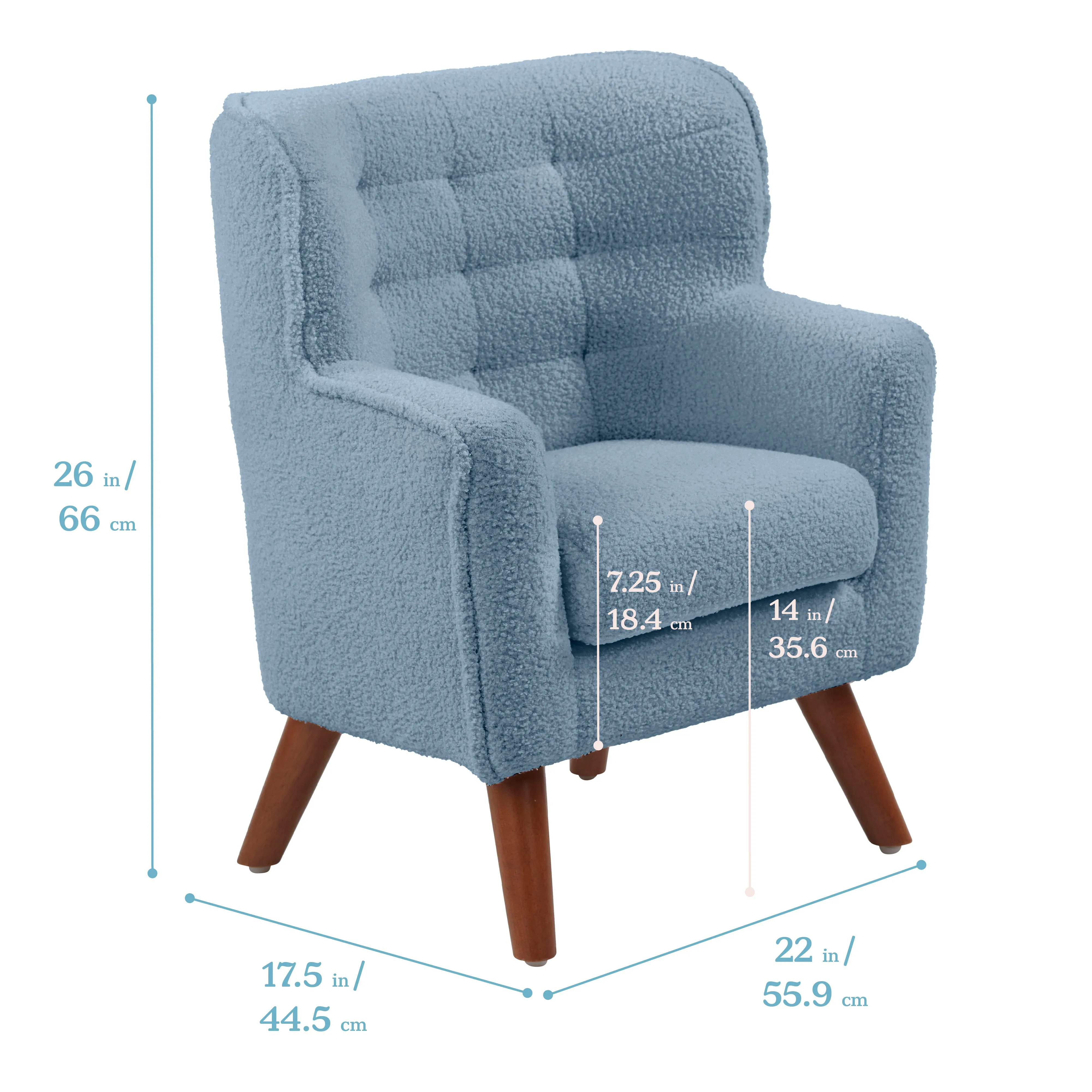 Mila Arm Chair, Kids Furniture